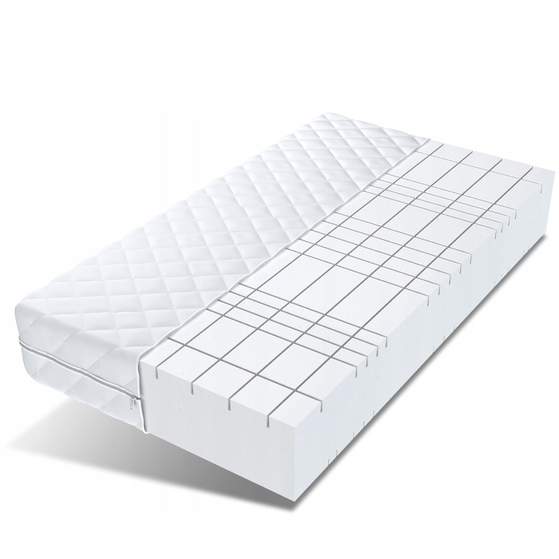 Materac 120x200 strefowy Hr twardy Pearl Max