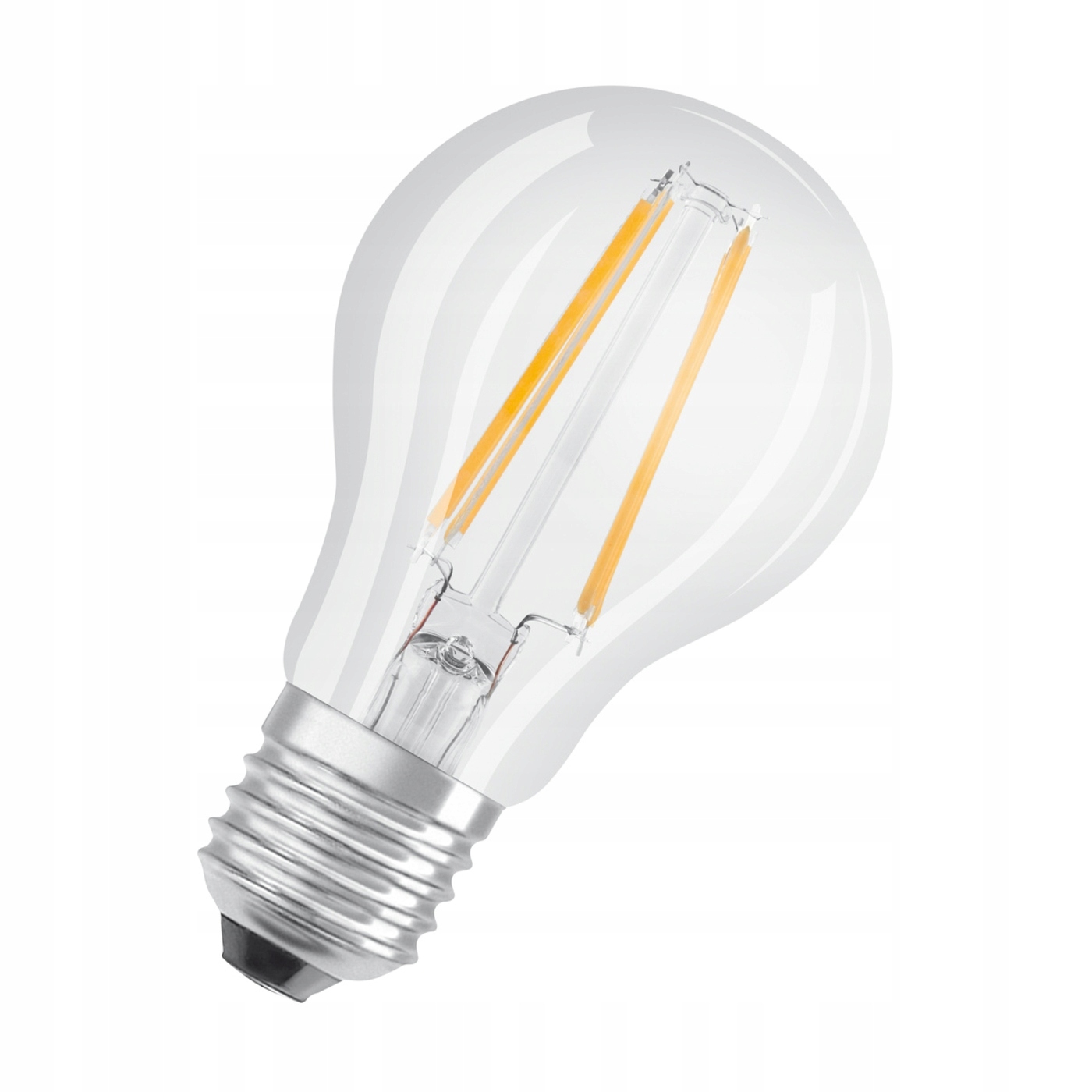Led Base Classic A 60 Filament 6.5W 827 Clear E27 2PAK