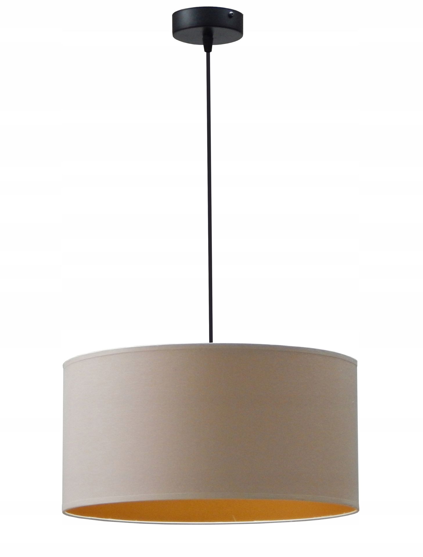 Lampa Wisząca Sufitowa Led Fi 35cm Beż Jasny