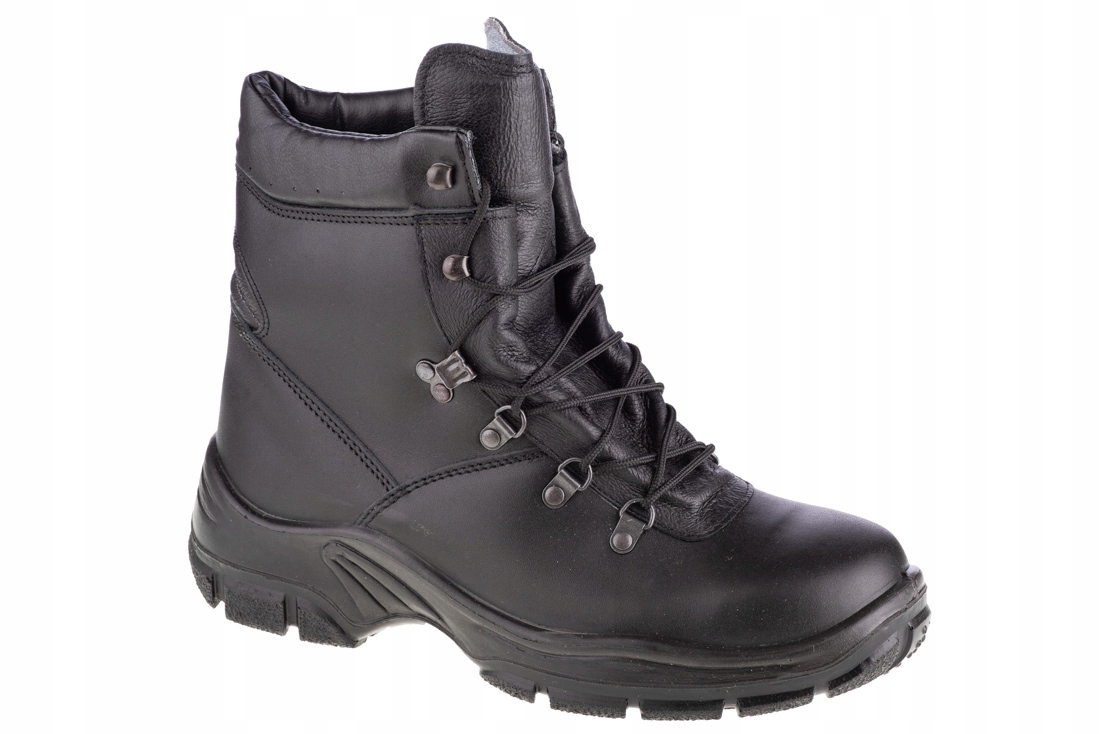 Protektor Commando (36) Unisex Buty Trekkingowe Skórzane Czarny