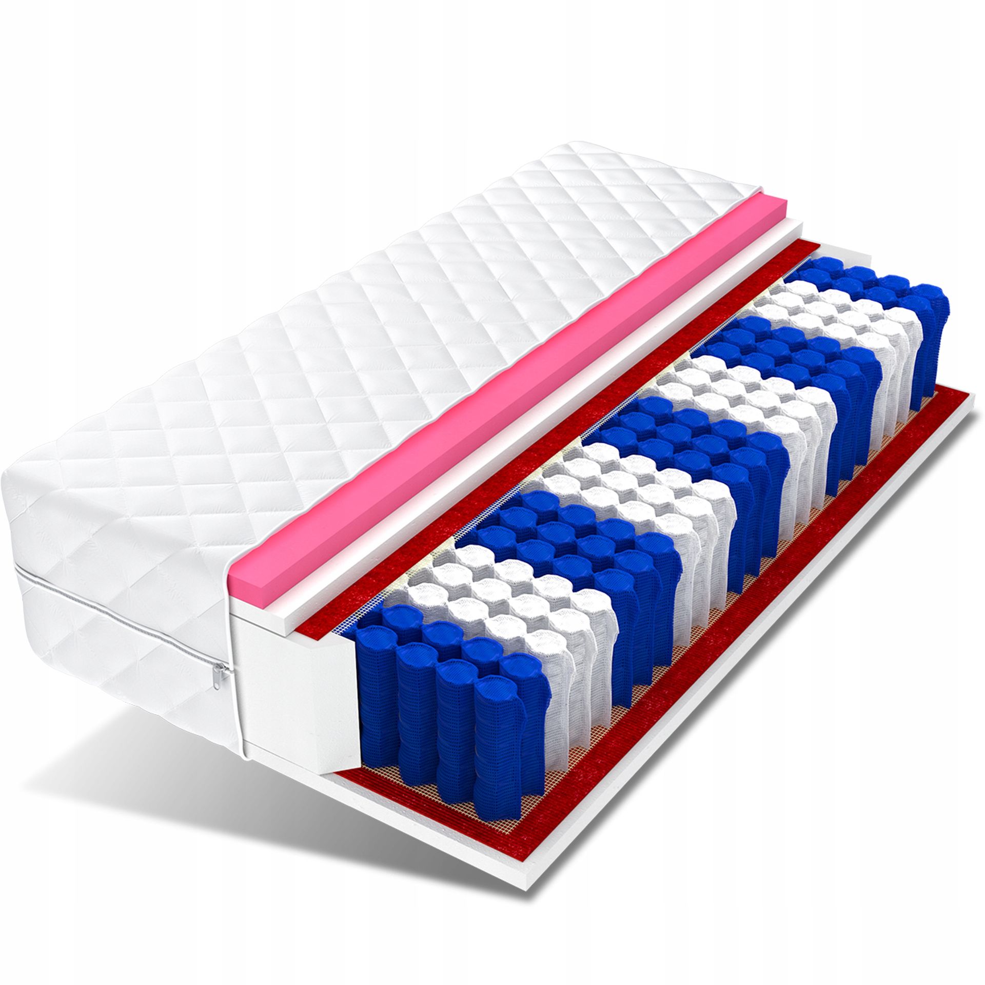 Materac 140x190 visco pocket Memory 24cm