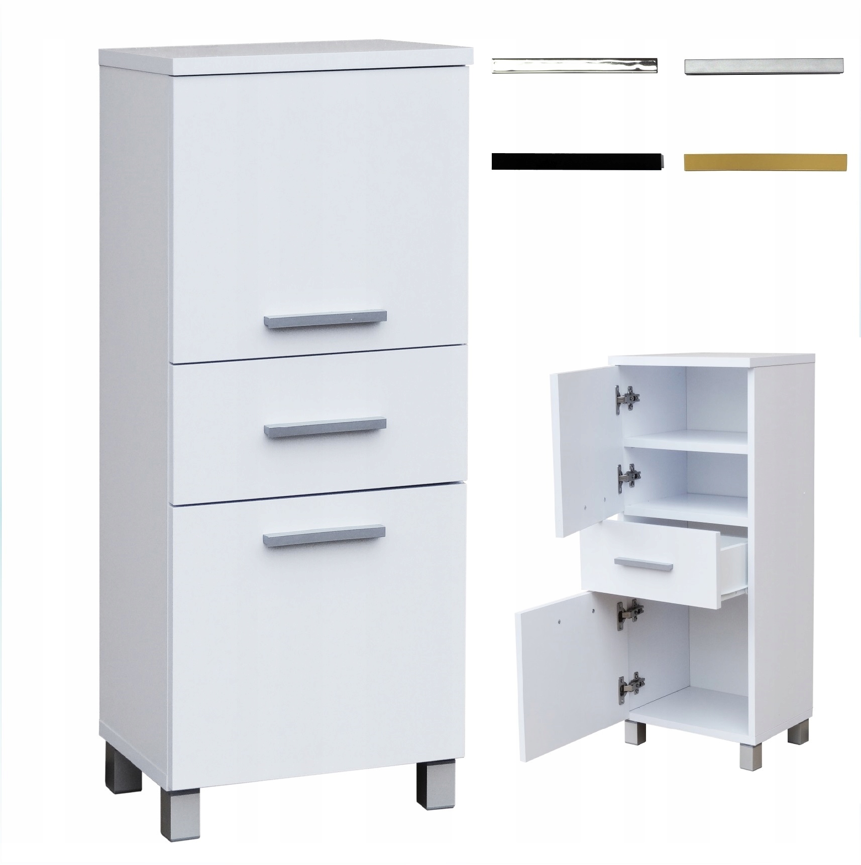 Szafka Słupek łazienkowy szer. 30cm na nóżkach Producent Kod: 823