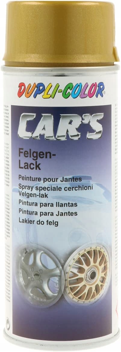 Car's Rally Lakier Spray Do Felg Złoty 400ML
