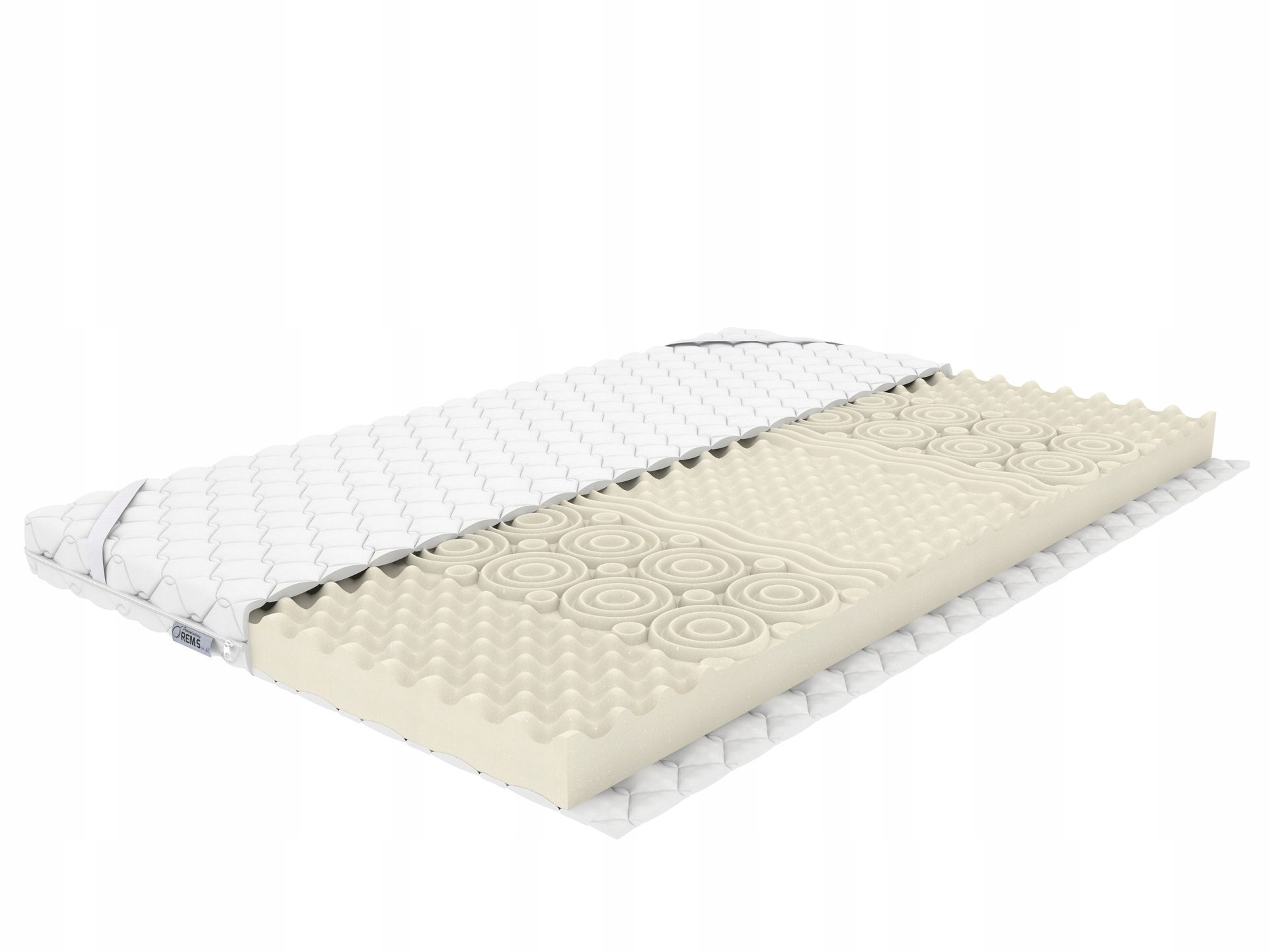 Materac nawierzchniowy Topper Twardy 130x190 7cm