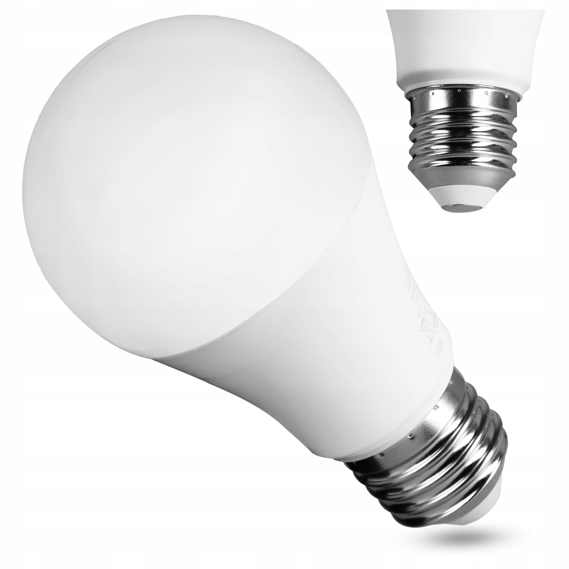 Żarówka Led E27 12W A60 980lm Nie Mruga Nw Mocna Jasna Duża Żywotność