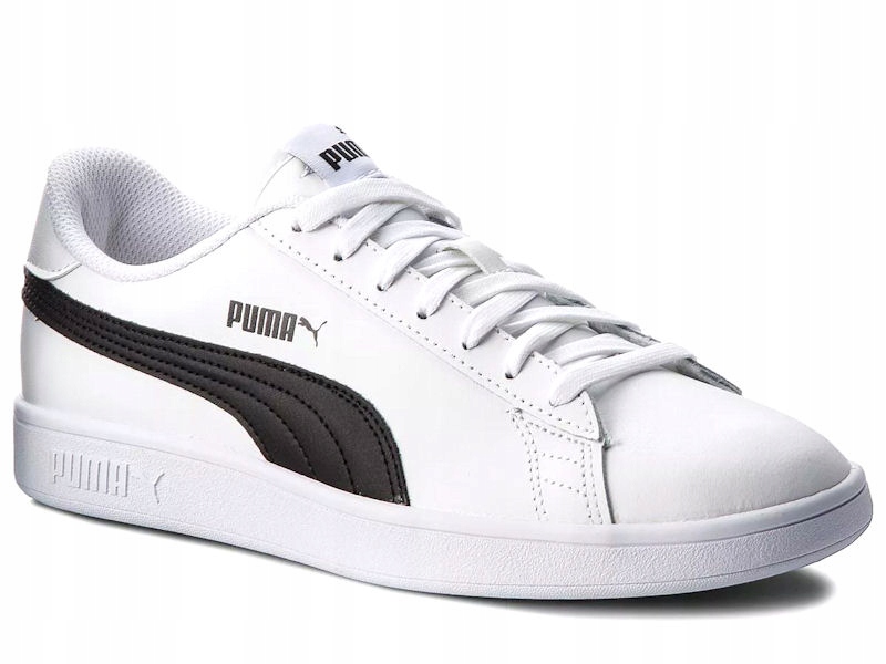 Buty Puma Smash białe 365215-01 skórzane 44,5