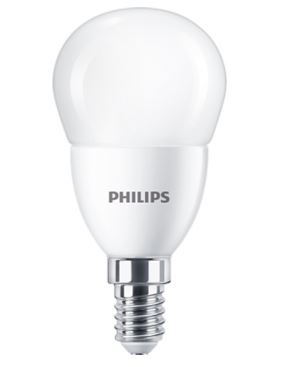 Żarówka Led kulka E14 7W 60W ciepła biel Philips
