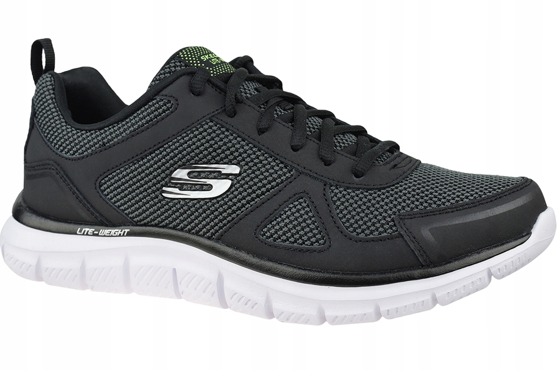 Męskie Buty Skechers Track-Bucolo 52630-BKW r. 45