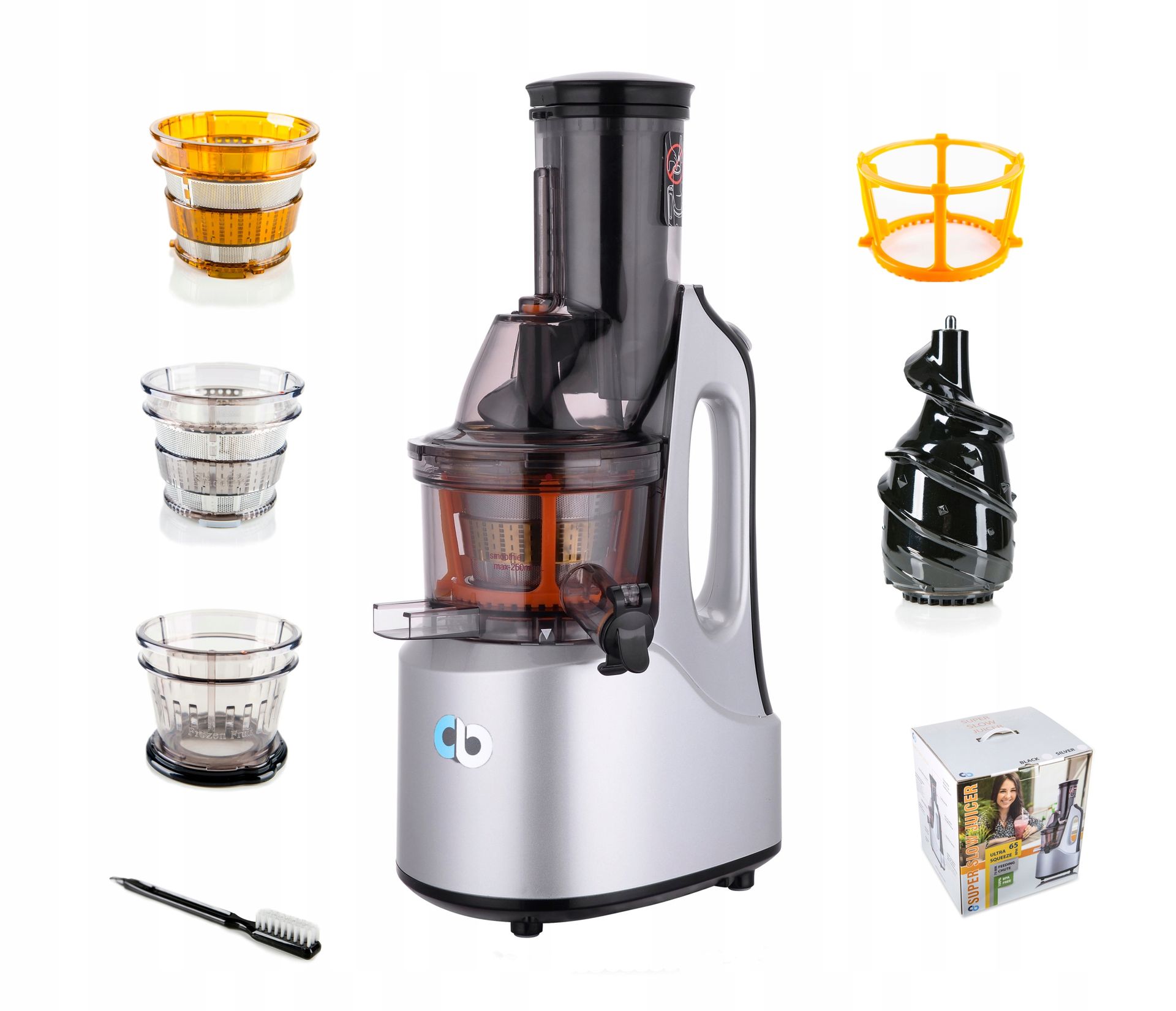 Wyciskarka wolnoobrotowa c6 Duża Moc sokowirówka s