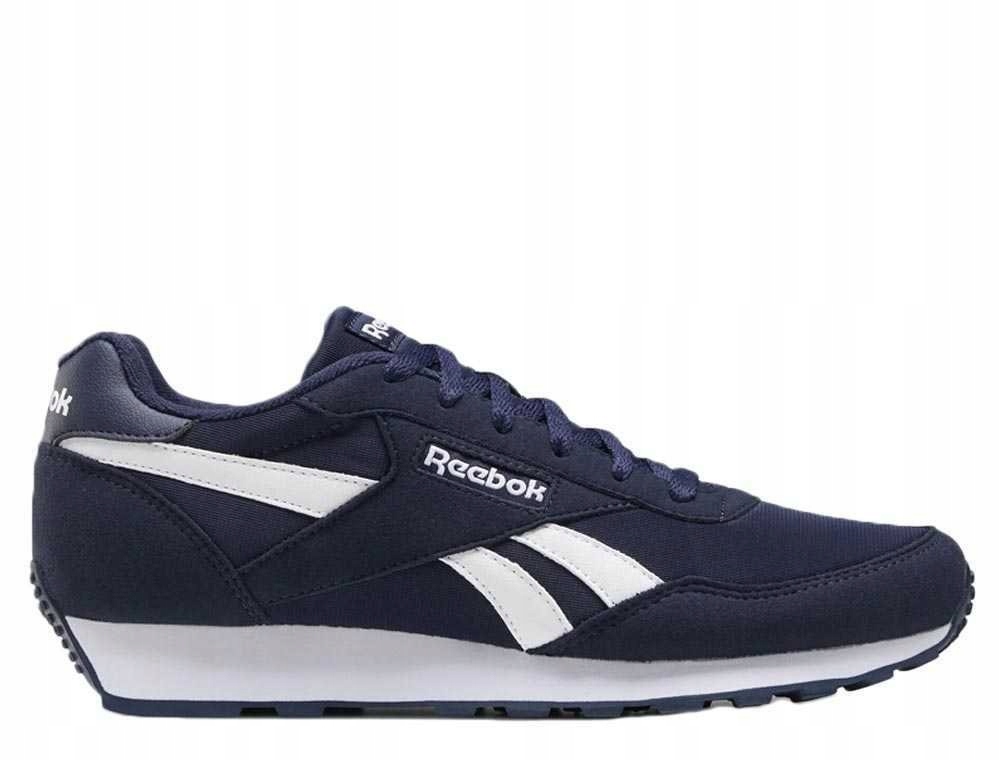 Buty Męskie Reebok 100001391 Rewind Run Niebieskie 41