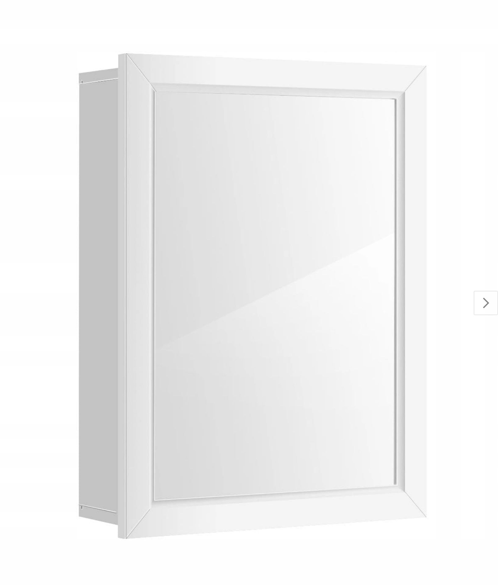 Szafka łazienkowa z lustrem 50 x 16 x 66 cm
