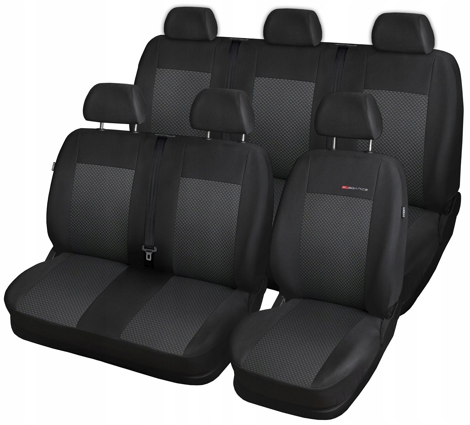 Vw T5 Bus 2003-2015 Pokrowce Szyte Na Miarę P3