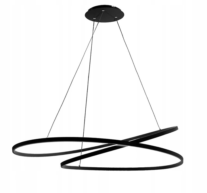Lampa wisząca żyrandol Led modern ring 100 CM