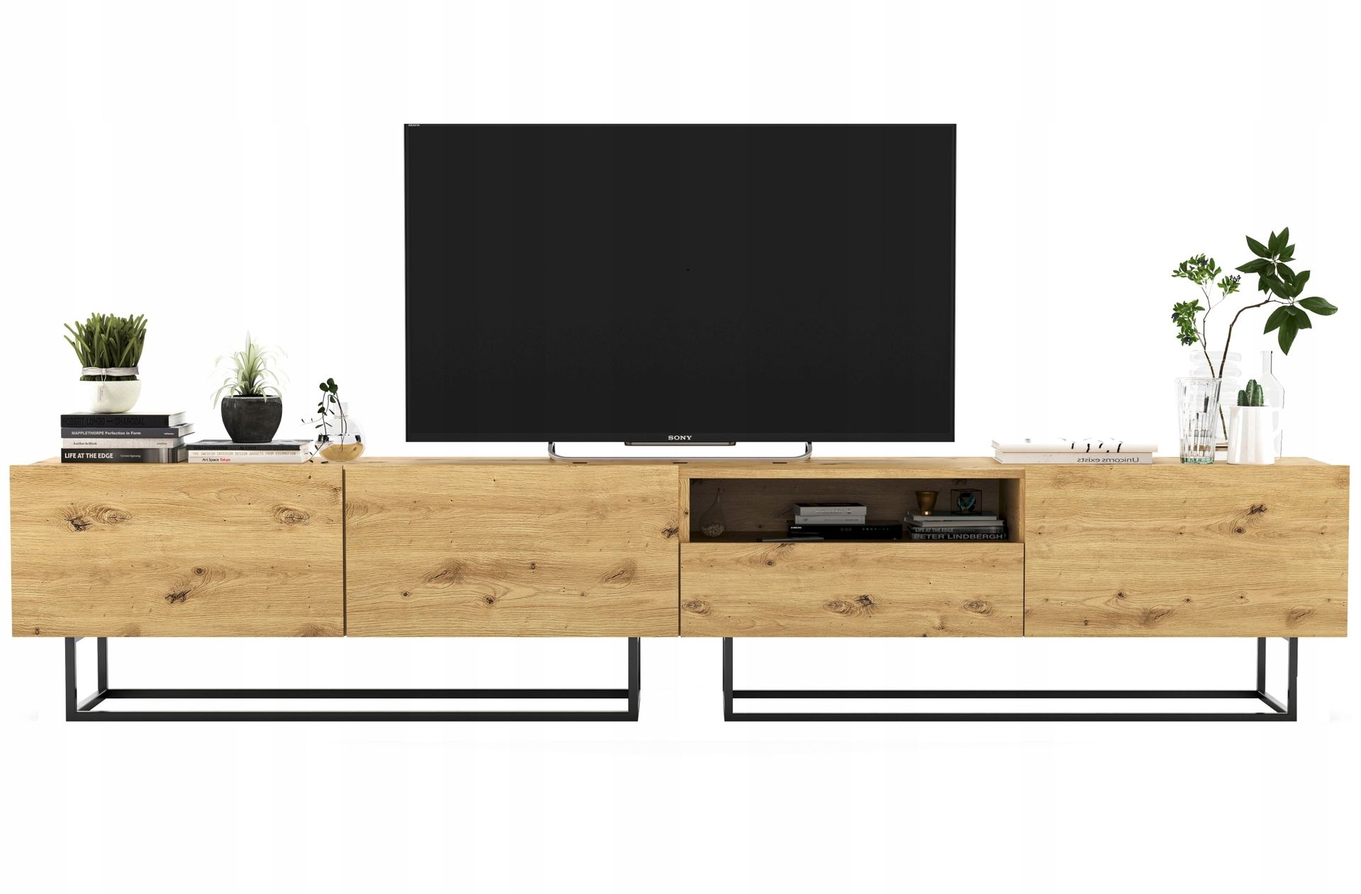 Szafka Rtv Loft Industrialna komoda artisan 240 cm