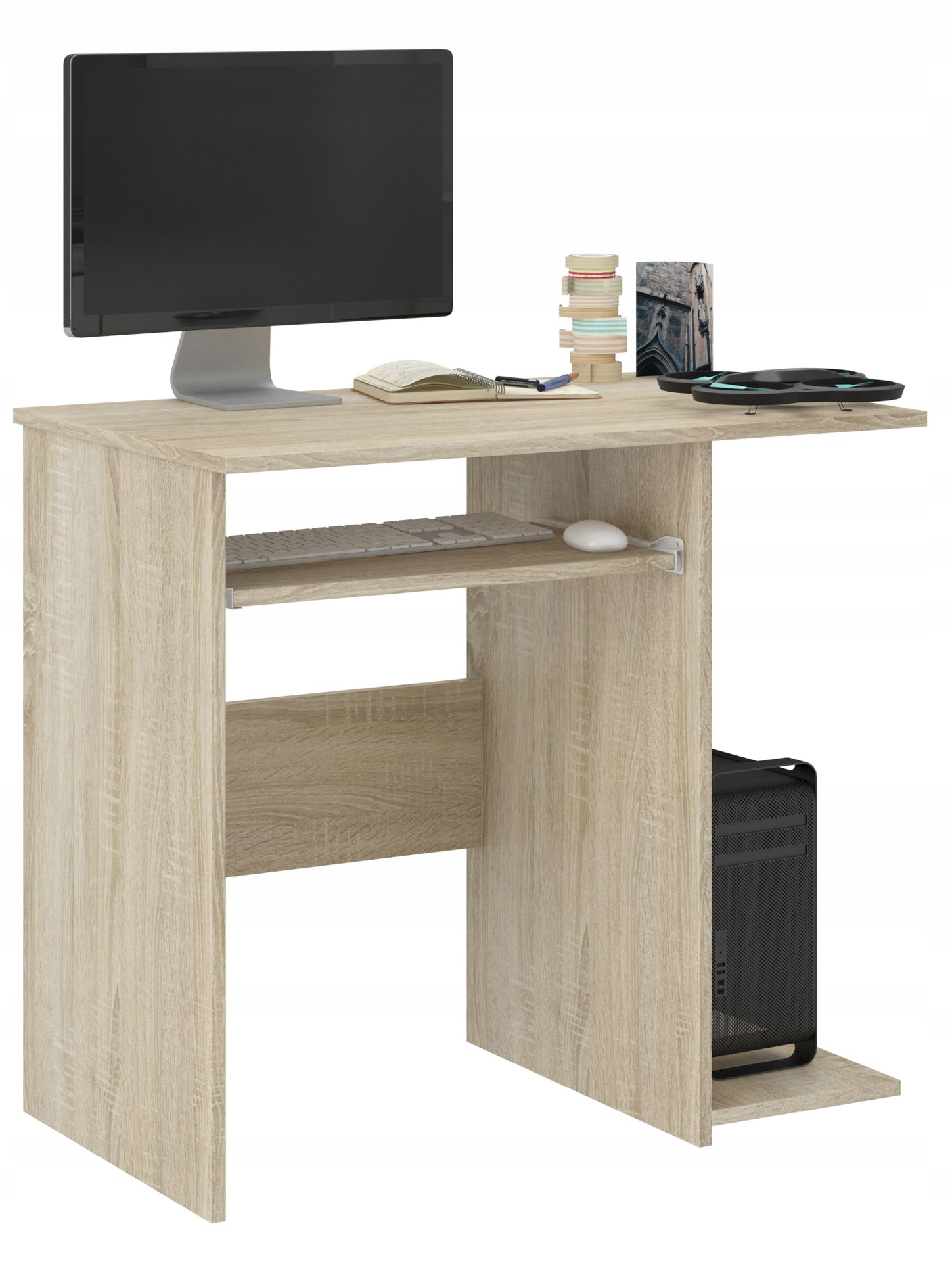Biurko Komputerowe 80CM Stolik Laptop Sonoma N-5