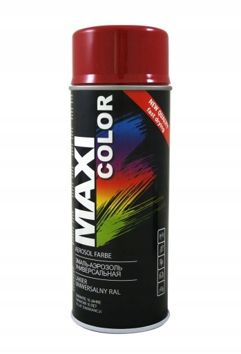 Lakier akrylowy Motip Maxi Color 400 ml Ral 3003 czerwony