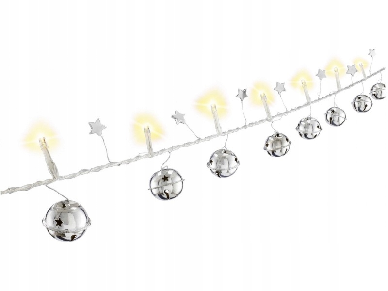 10 lampek Led Dzwoneczki