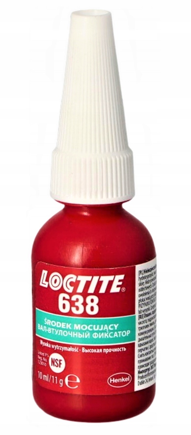 Loctite 638 10 ml środek mocujący do łożysk i tulei