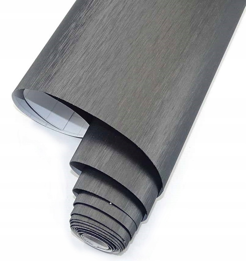 Folia Okleina Aluminium Szczotkowane Grafit 152 cm