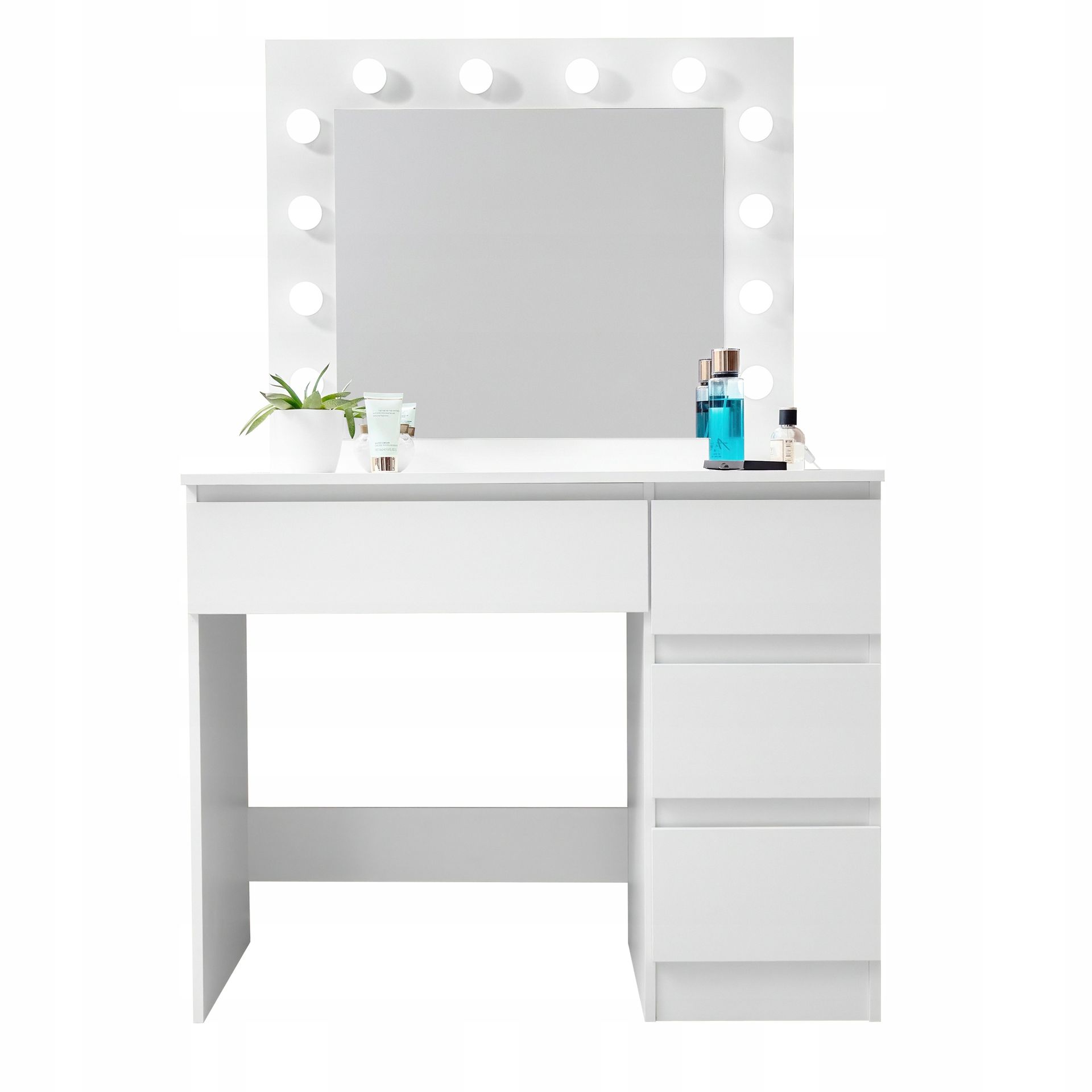 Toaletka kosmetyczna Lustro Oświetlenie 12 Led