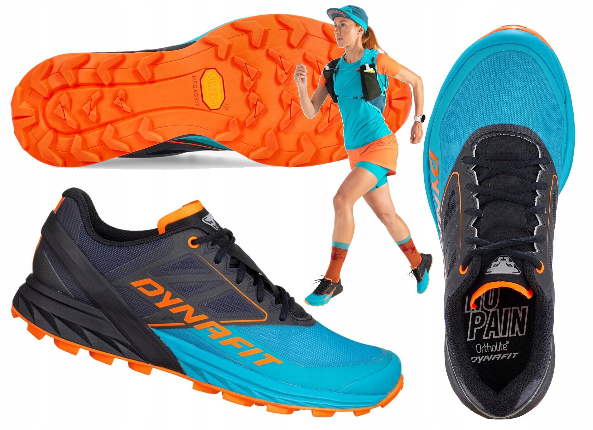 Dynafit Alpine Trail damskie buty biegowe terenowe trailowe sportowe 38.5