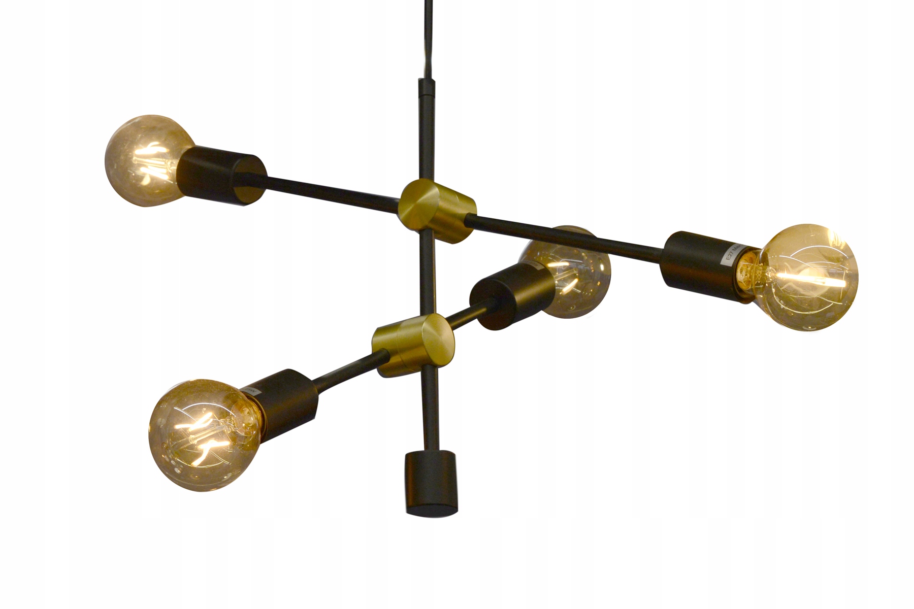 Lampa Wisząca sufitowa Torst żyrandol czarny