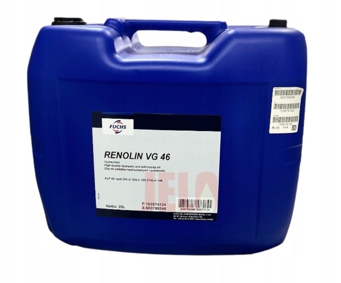 Olej Fuchs Renolin Vg 46 Hlp 20L