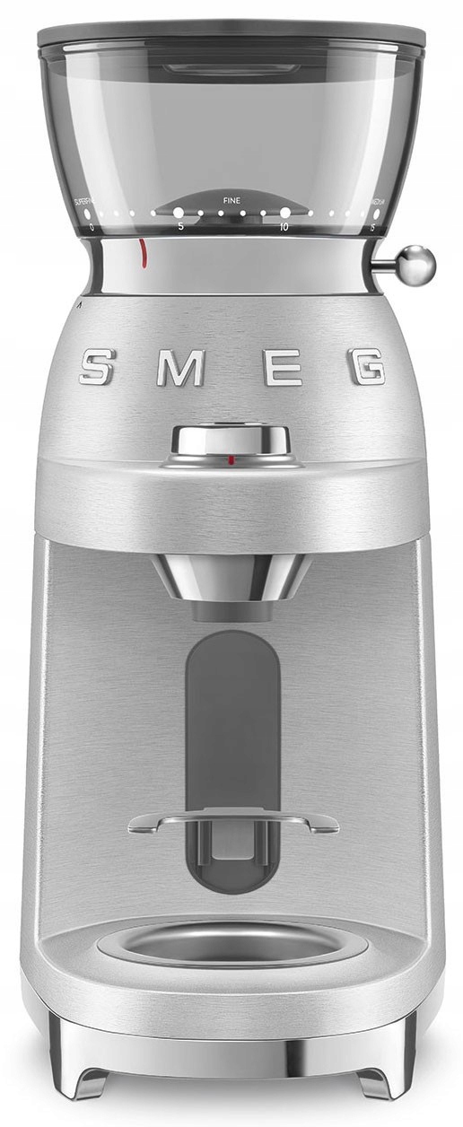 Młynek elektryczny Smeg CGF02SSEU 150 W srebrny/szary