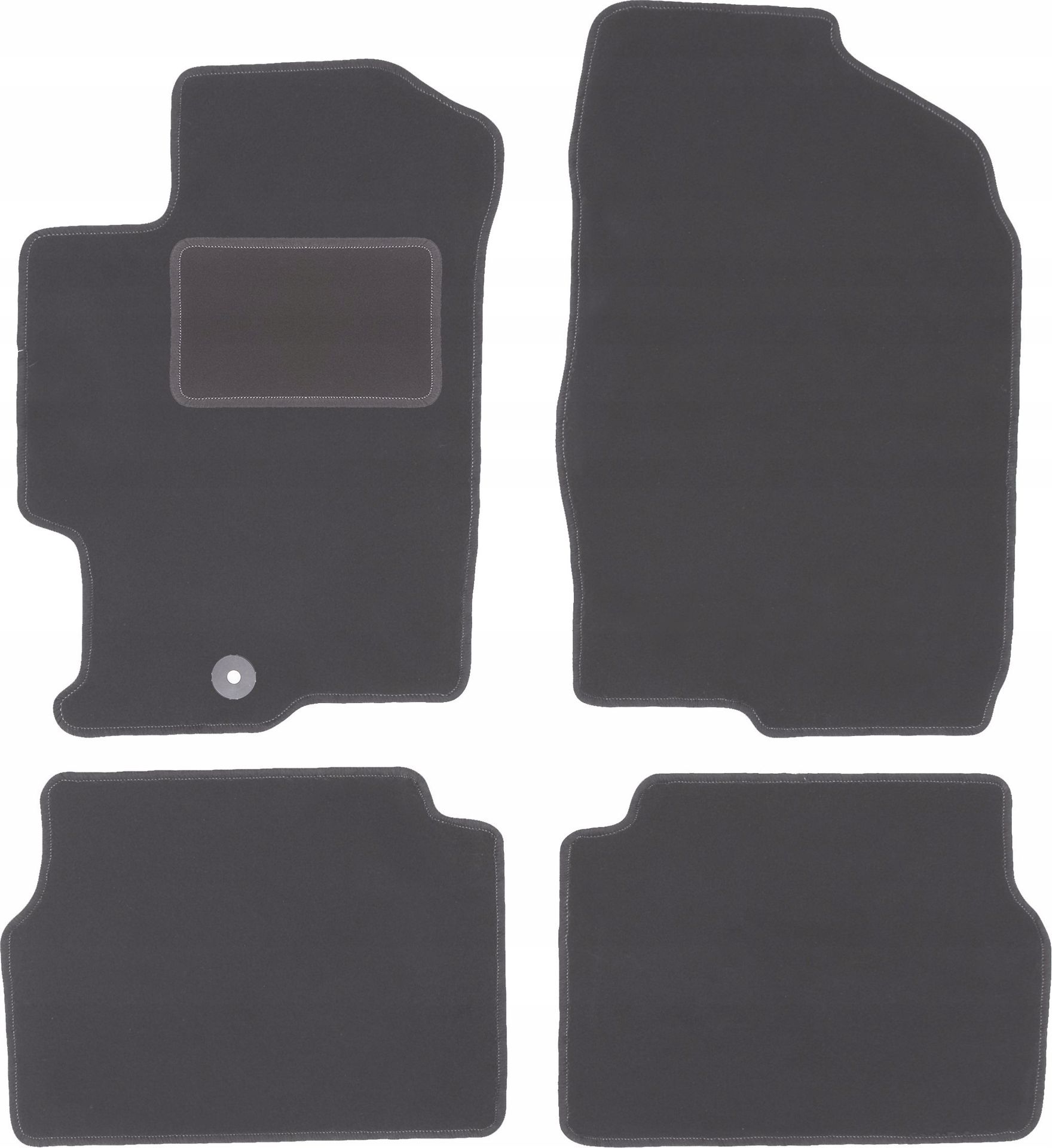 dywaniki Carlux grafit: Mazda 6 I Gg Gy kombi, sedan, liftback 2002-2007