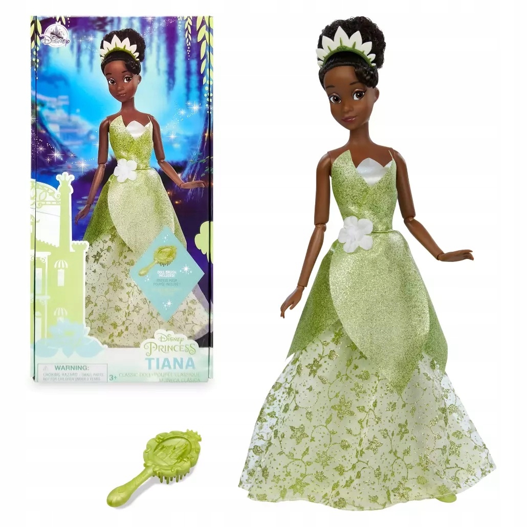 Disney Lalka Tiana Kśiężniczka i żaba Disney store
