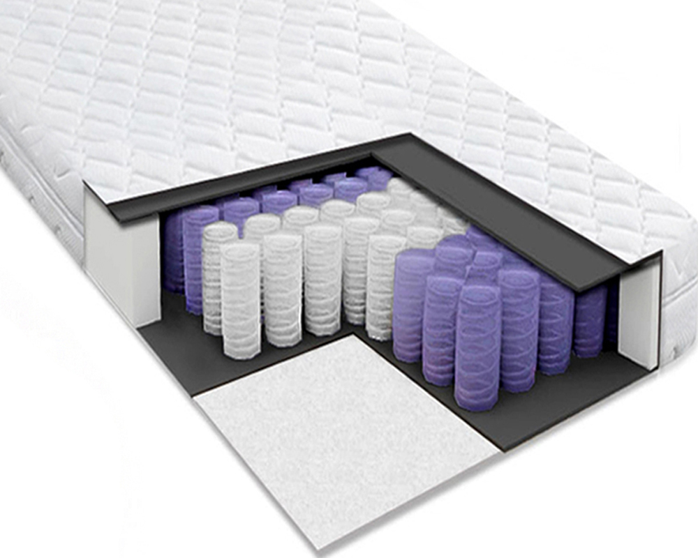 Materac kieszeniowy 100x180 piankowy pocket 7 strefowy odporny 17 cm