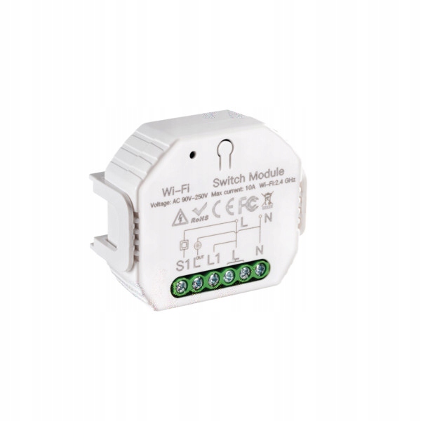 Przekaźnik podtynkowy Kanlux Smart S Switch On/off