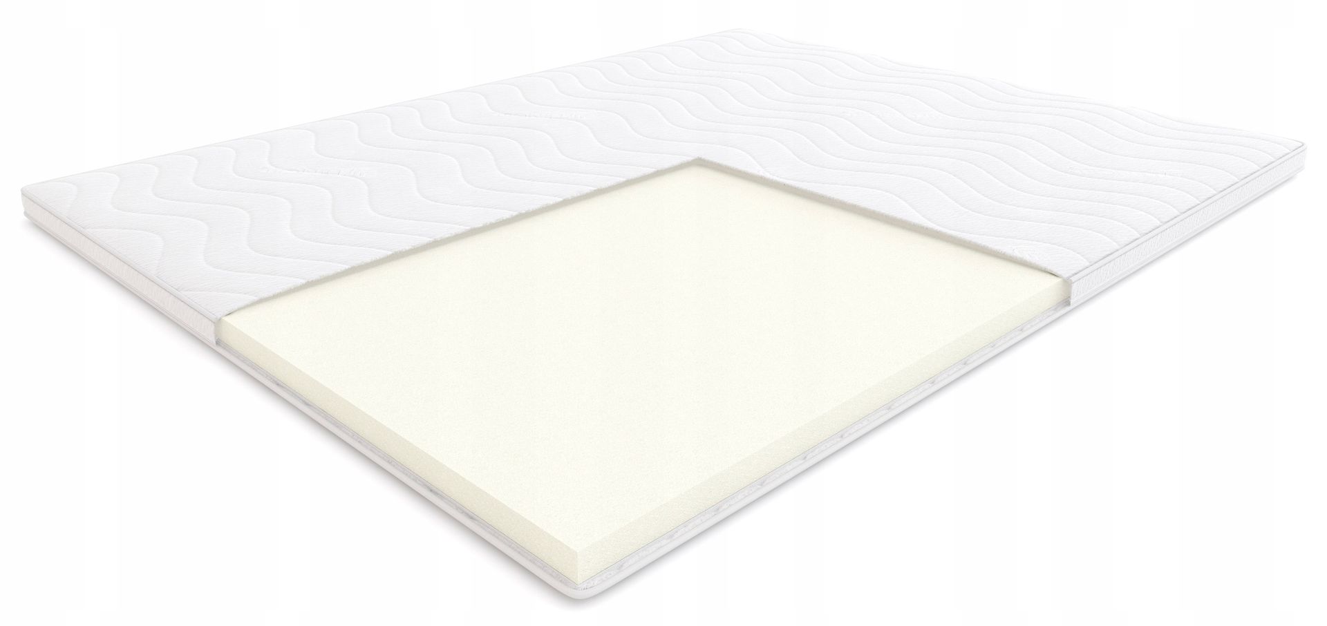 Materac Nawierzchniowy Alt Hilding Cashmere 140x200 cm Topper Nakładka