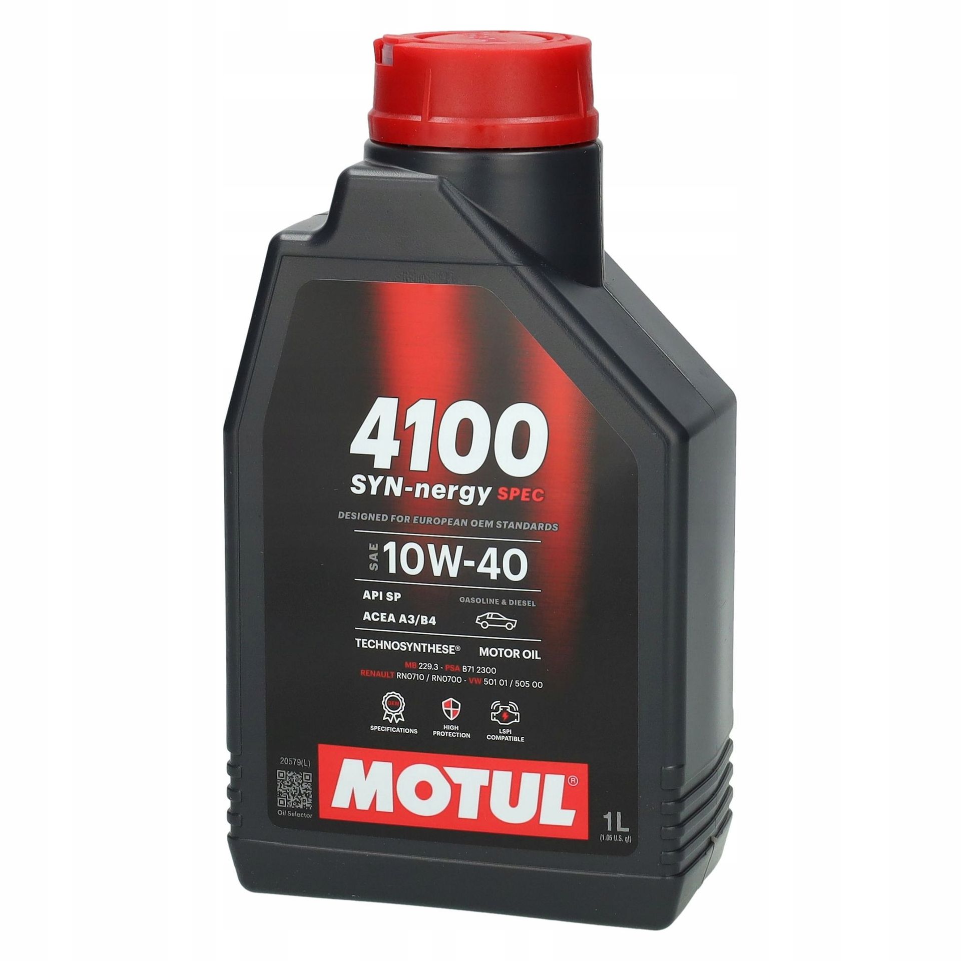 Motul 4100 Syn-Nergy Spec 10w40 1L