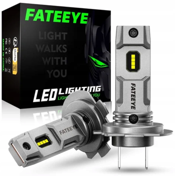 2x Retrofit żarówki H7 Led FateEye 12000lm +400%