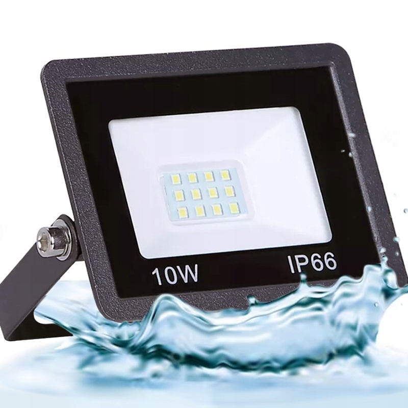 Halogen Led 10W Naświetlacz Lampa IP66 950lm=100W Mocny Wodoodporny Premium