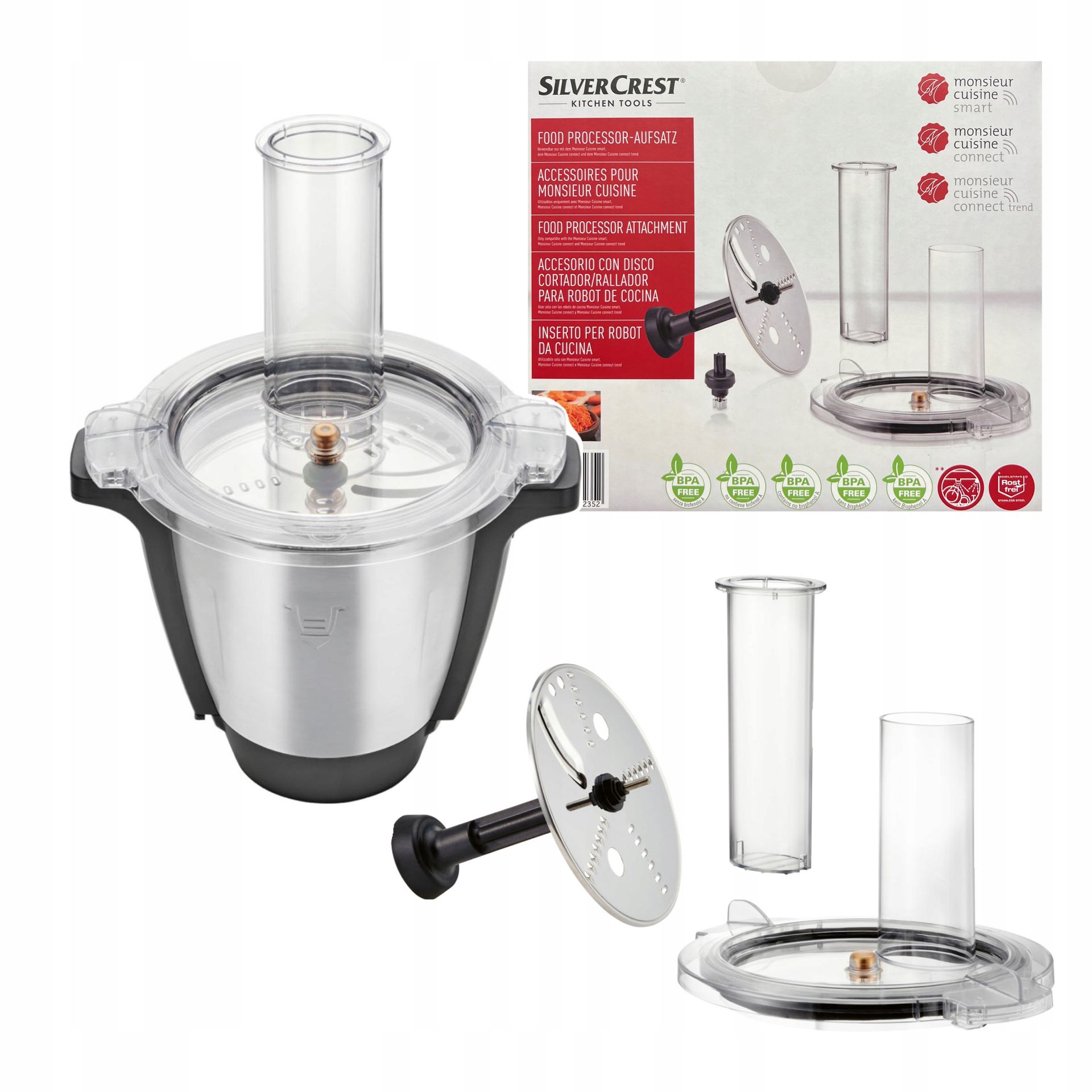 Nasadka Szatkownica Do Monsieur Cuisine Lidlomix