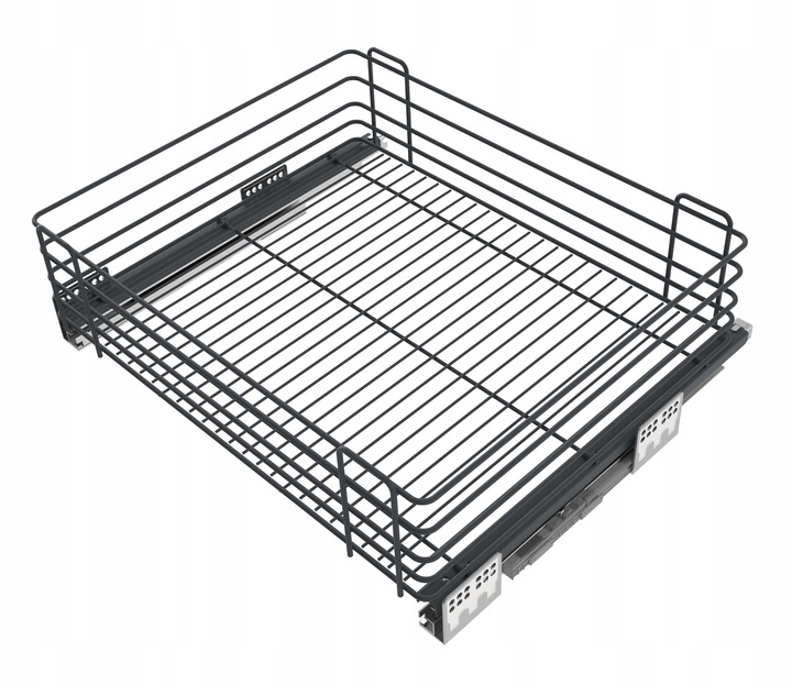 Szuflada kuchenna wysuwana Cargo kosz 50 cm grafit