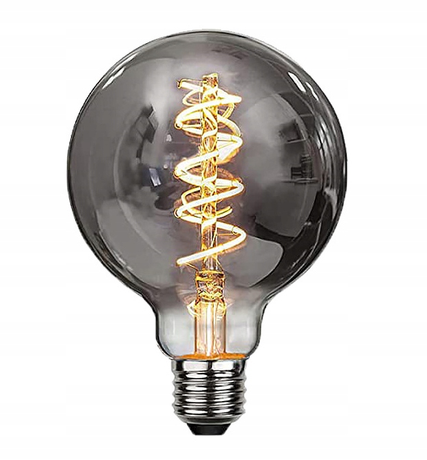 Żarówka Ozdobna Led E27 G80 6W Dymiona Spiralna