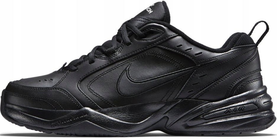 Buty Nike Air Max Monarch IV 415445 001 Męskie skórzane Czarne rozm. 40