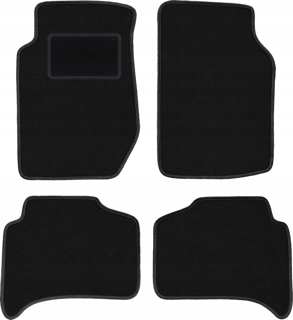 dywaniki czarne do: Kia Sportage I Suv 1995-2004