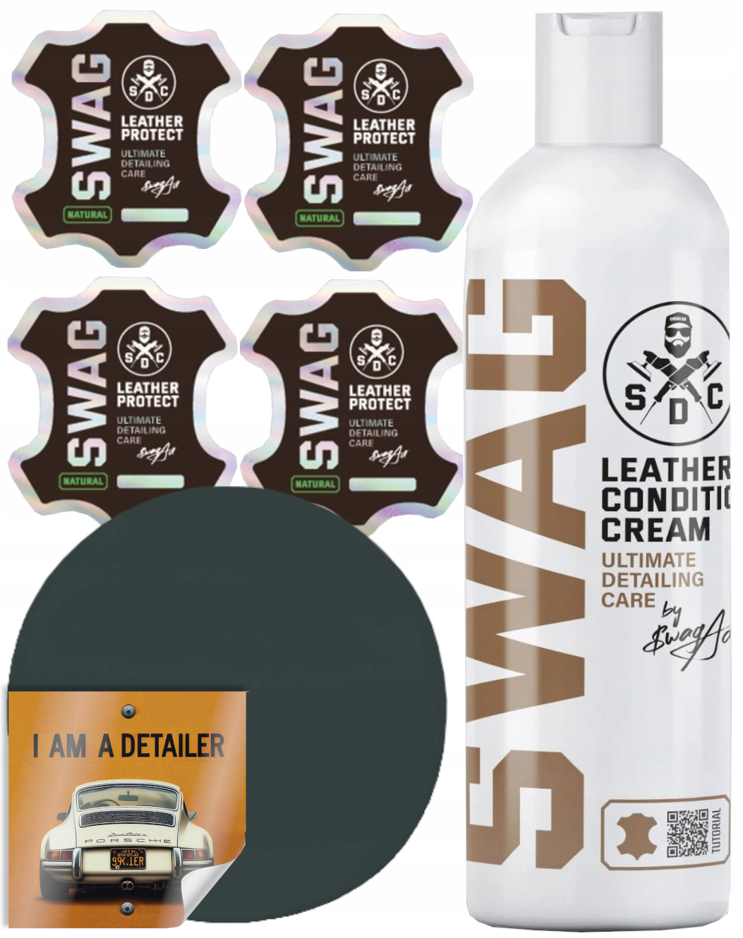 Swag Leather Conditioner Cream 500 ml Odżywka Do Skóry Impregnacja Ochrona