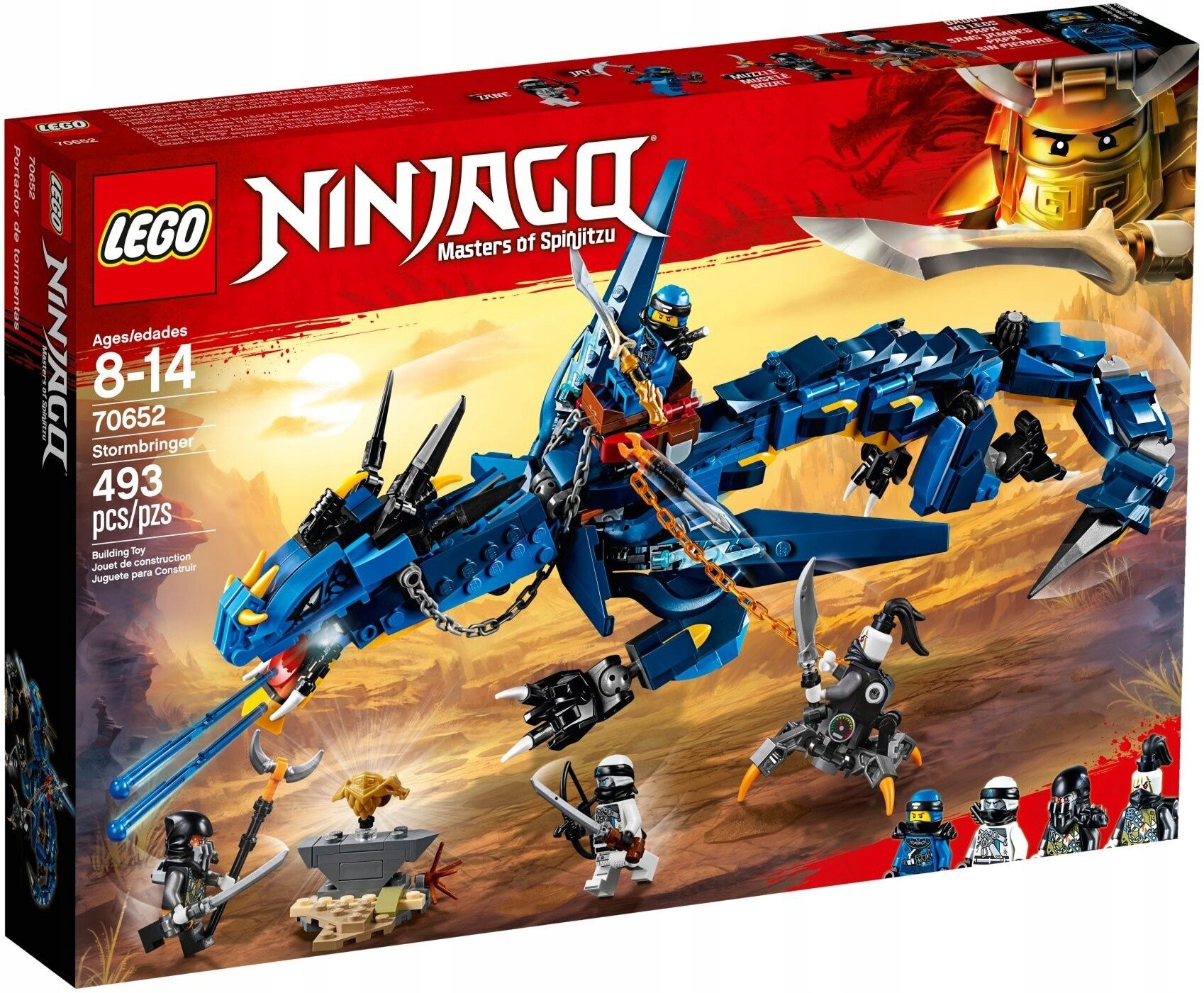 Lego Ninjago Movie 70652 Zwiastun burzy Nowe