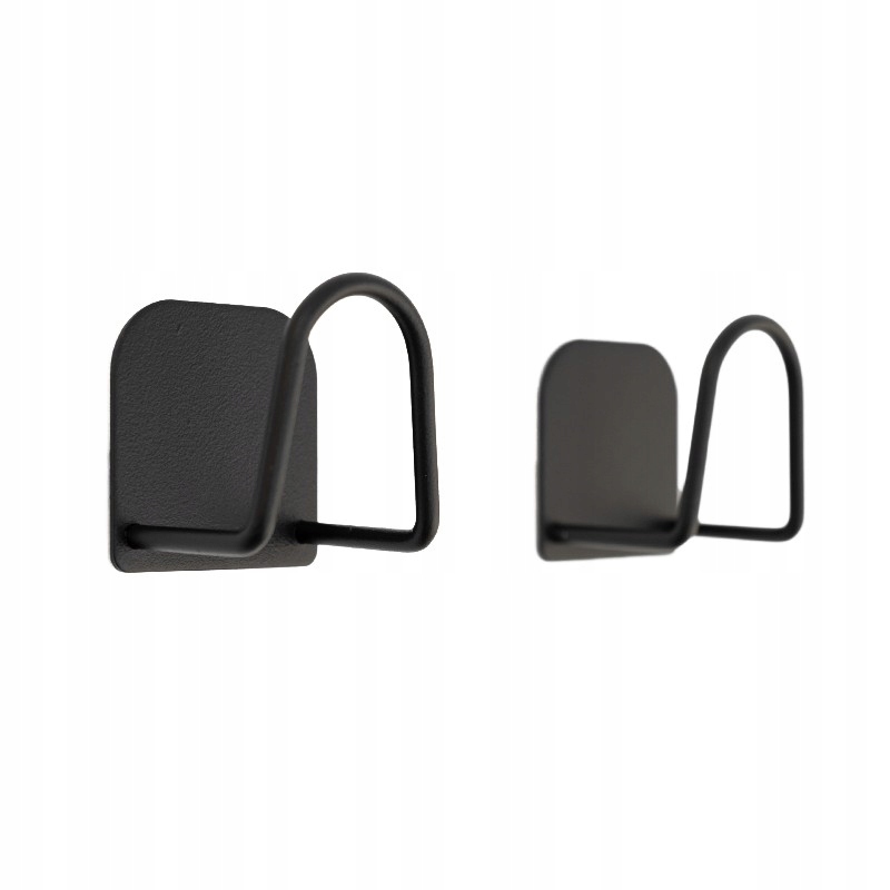 Hak samoprzylepny wieszak czarny Ume 2 2 szt