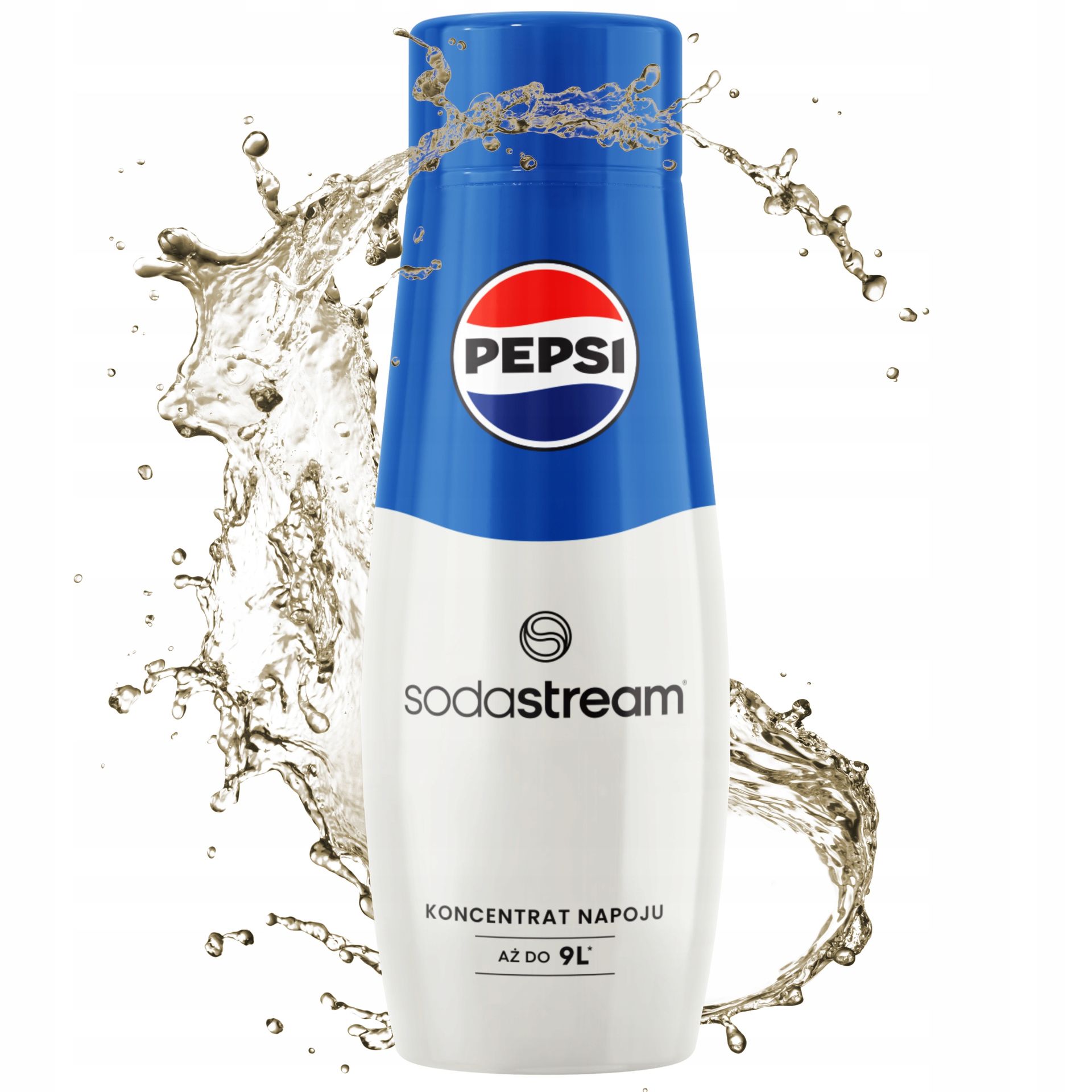 Syrop Pepsi Cola Sodastream Do Saturatora Koncentrat Sok 9L Napoju Z 440ML