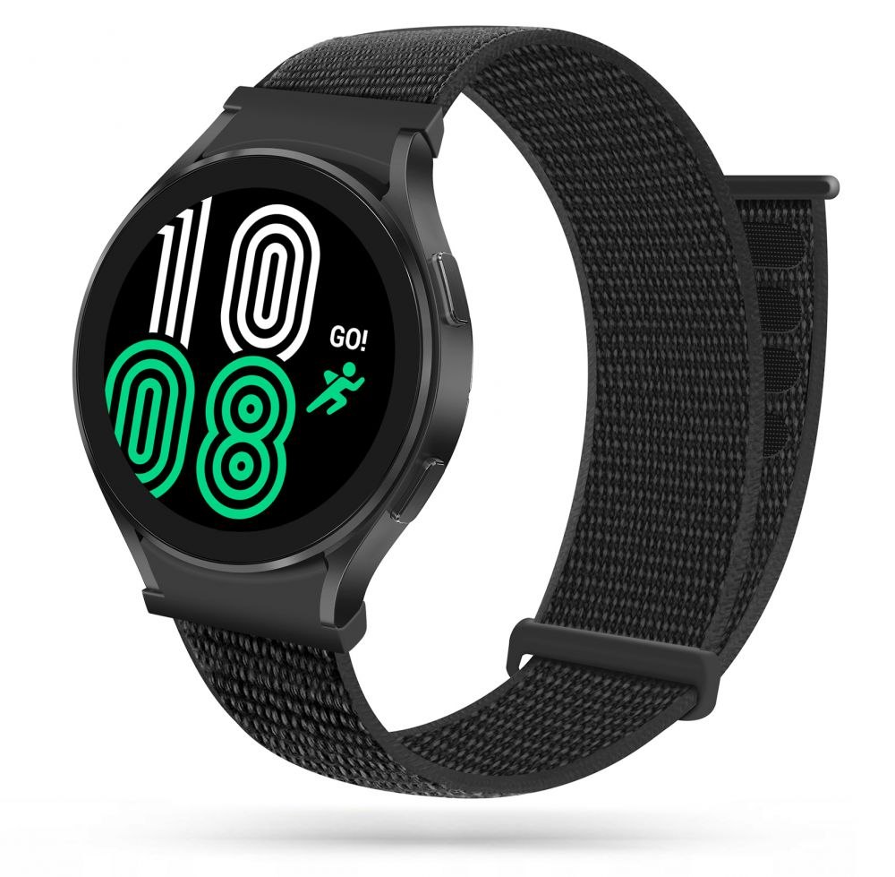 Tech-protect Pasek do Samsung Galaxy Watch 4 5 5 Pro 6 7 Fe Black