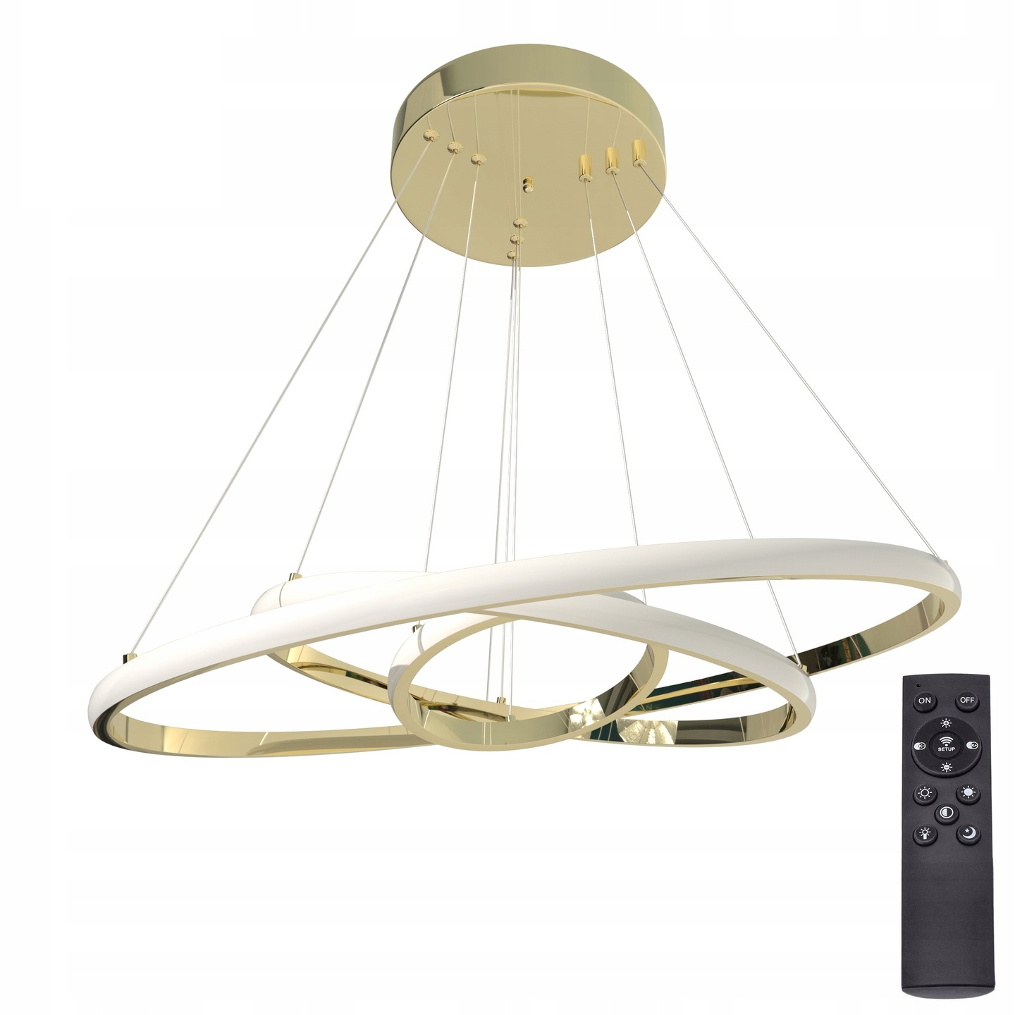 Lampa sufit Plafon ring żyrandol Led 152W Pilot