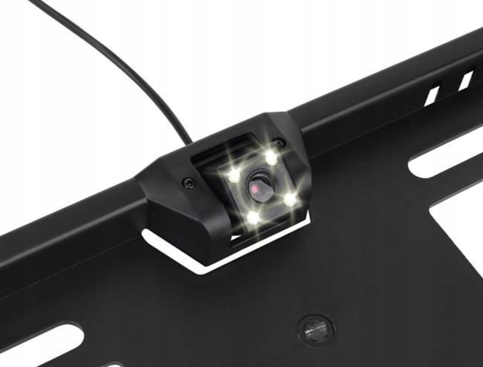 Kamera cofania parkowania IP68 w ramce rejestracji 4x Led