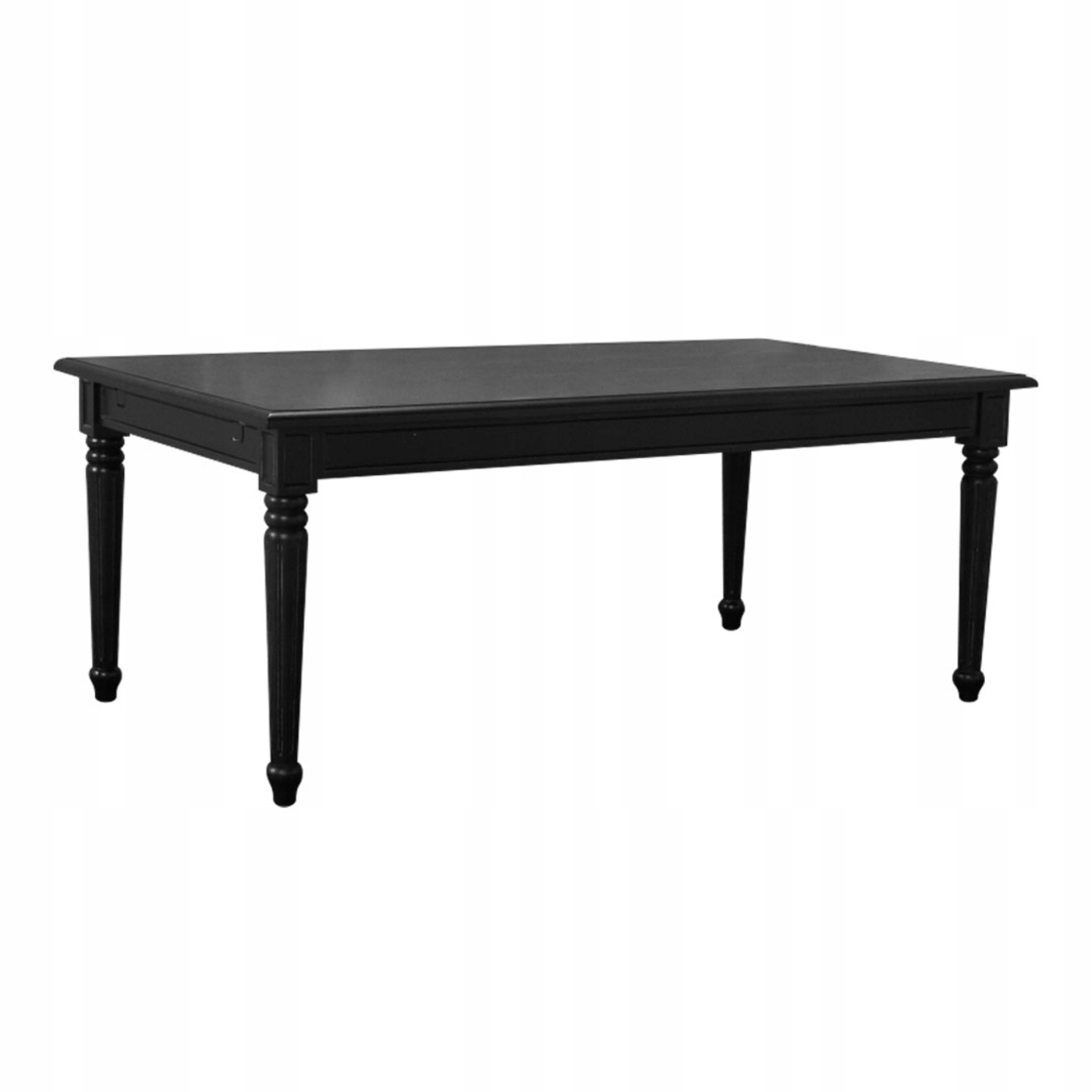 Amaretta stół do jadalni 100x180/280 w zestawie 2 dodatkowe blaty czarny an