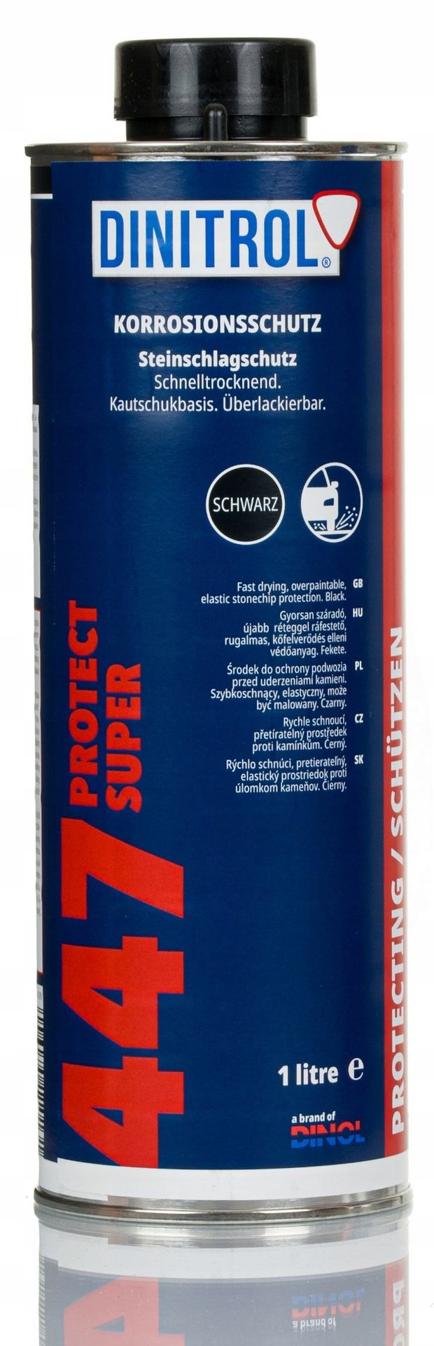 Dinitrol 447 Protect baranek 1L Czarny